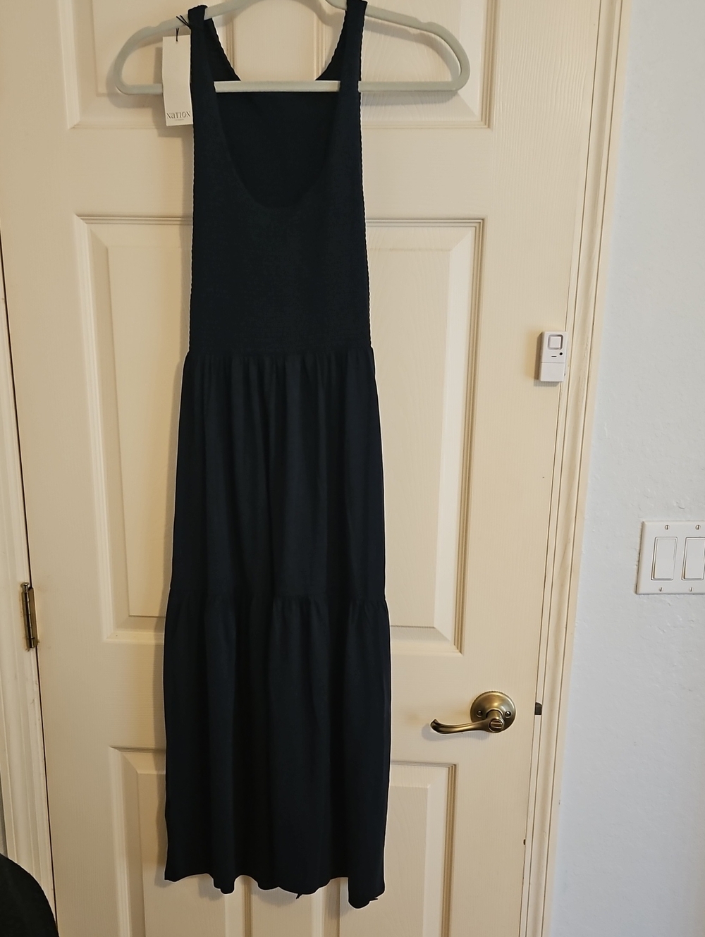 Nation Women's Navy Sleeveless Maxi Dress